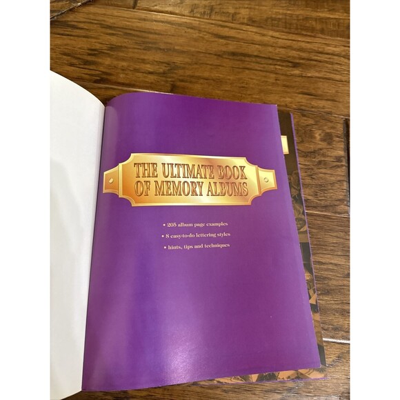 EUC Vintage Book‎ - The Ultimate Book Of Memory Albums 1989 - Picture 2 of 11